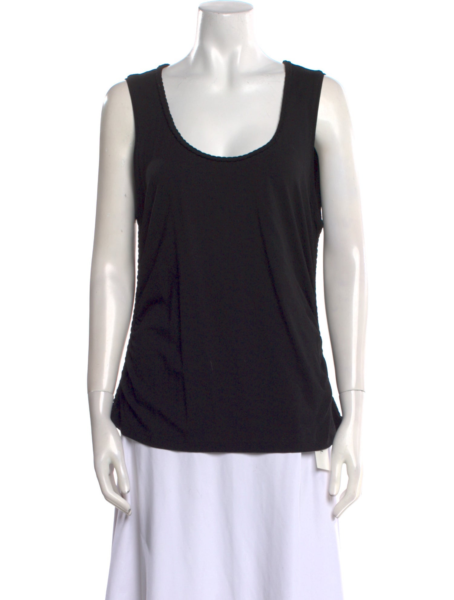 Escada Silk Scoop Neck Top