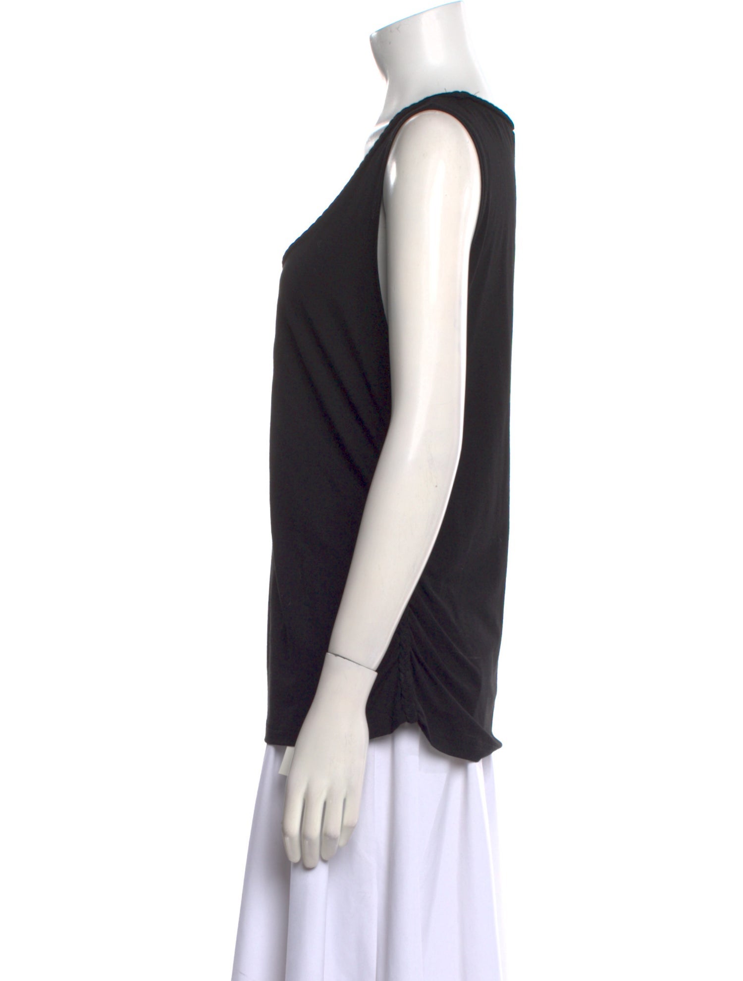 Escada Silk Scoop Neck Top