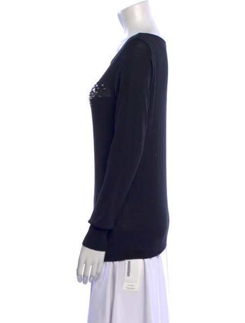 Escada Cashmere Scoop Neck Sweater