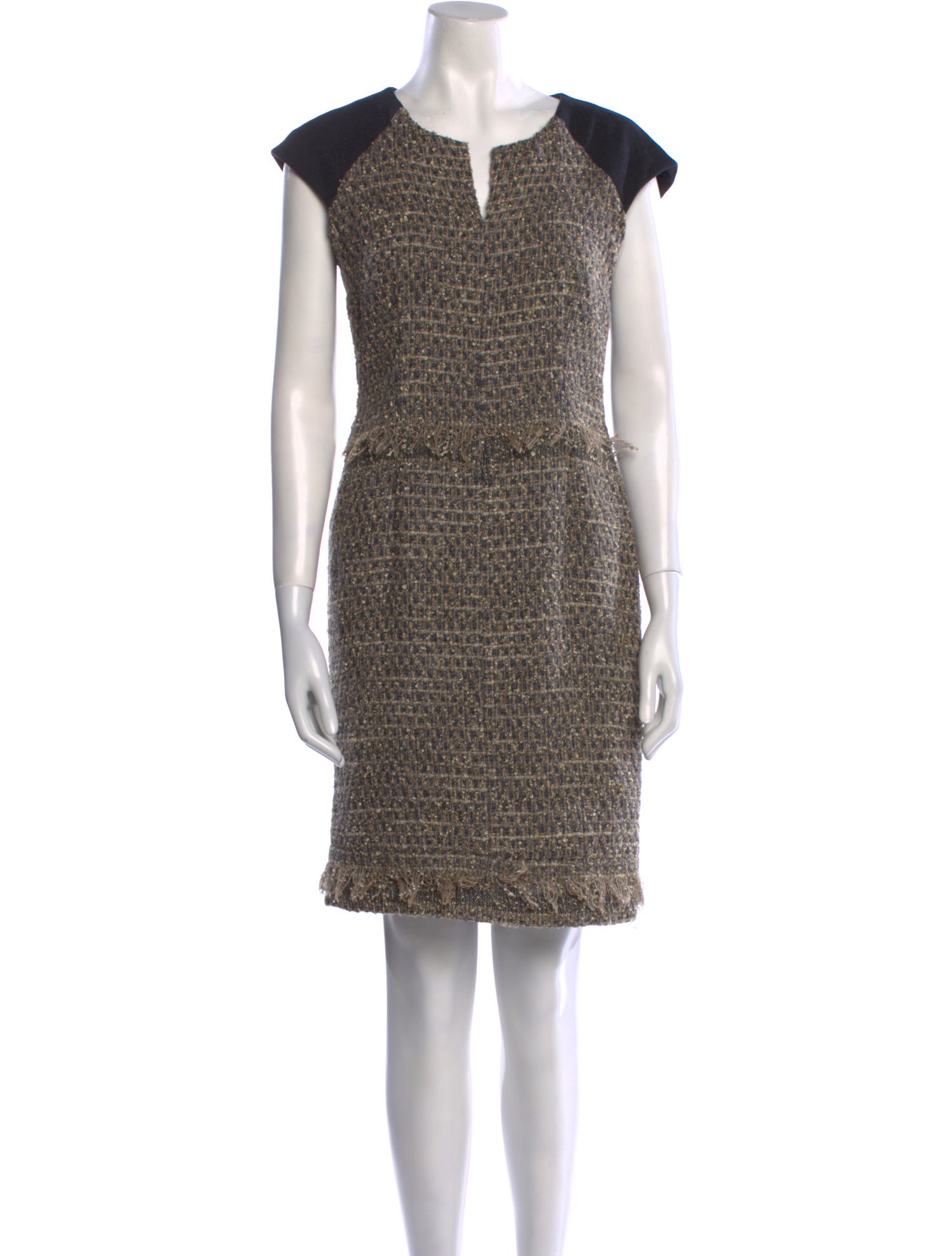 Escada Virgin Wool Mini Dress