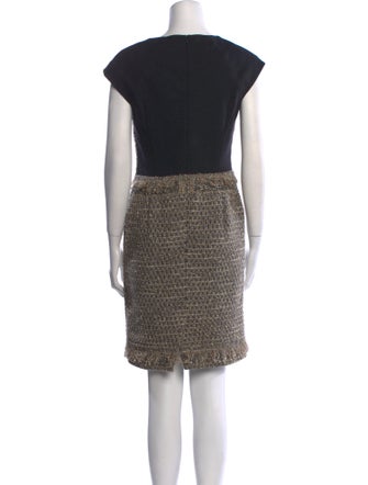 Escada Virgin Wool Mini Dress