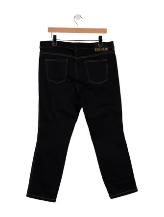 Escada High-Rise Straight Leg Jeans