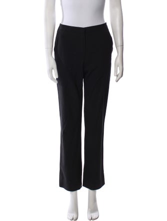 Escada Virgin Wool Straight Leg Pants