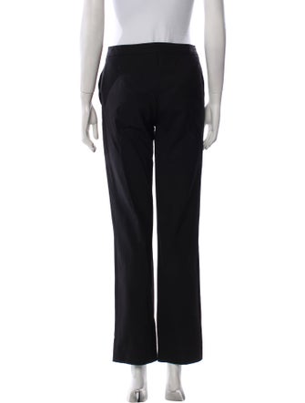 Escada Virgin Wool Straight Leg Pants