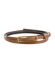 Escada Skinny Leather Belt