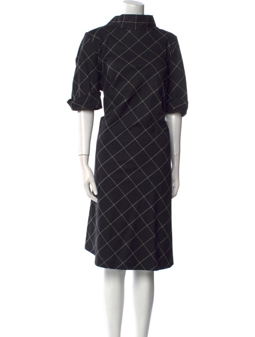 Escada Virgin Wool Midi Length Dress