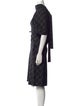 Escada Virgin Wool Midi Length Dress