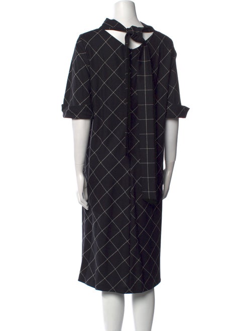 Escada Virgin Wool Midi Length Dress