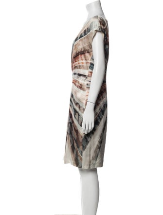 Escada Silk Knee-Length Dress