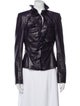 Escada Leather Biker Jacket