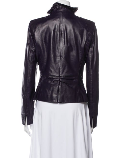 Escada Leather Biker Jacket