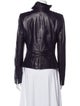 Escada Leather Biker Jacket