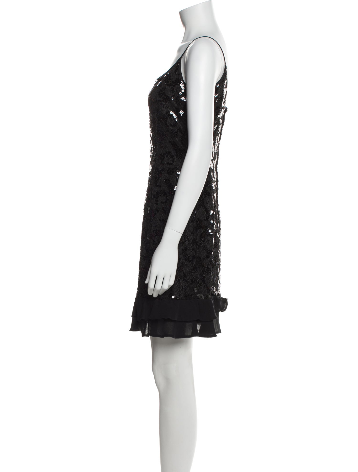 Escada Scoop Neck Mini Dress