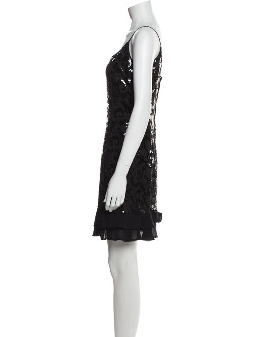 Escada Scoop Neck Mini Dress