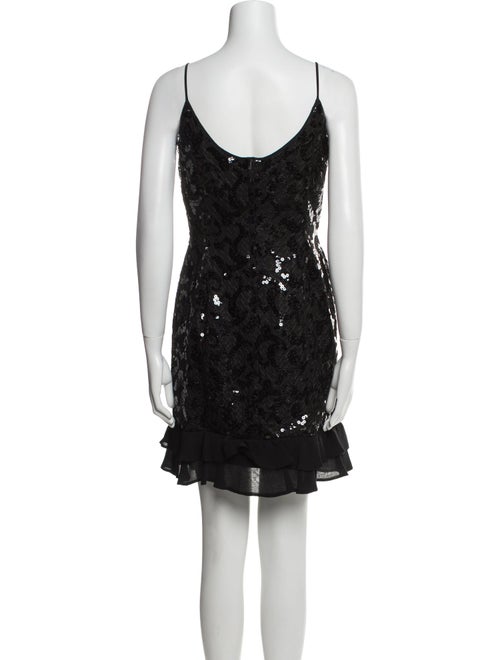 Escada Scoop Neck Mini Dress