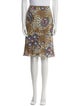 Escada Silk Knee-Length Skirt