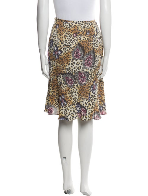 Escada Silk Knee-Length Skirt