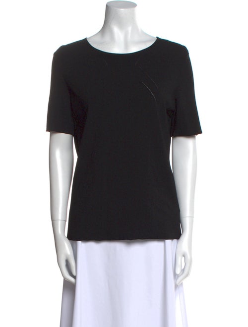 Escada Scoop Neck Short Sleeve T-Shirt
