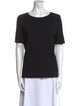 Escada Scoop Neck Short Sleeve T-Shirt
