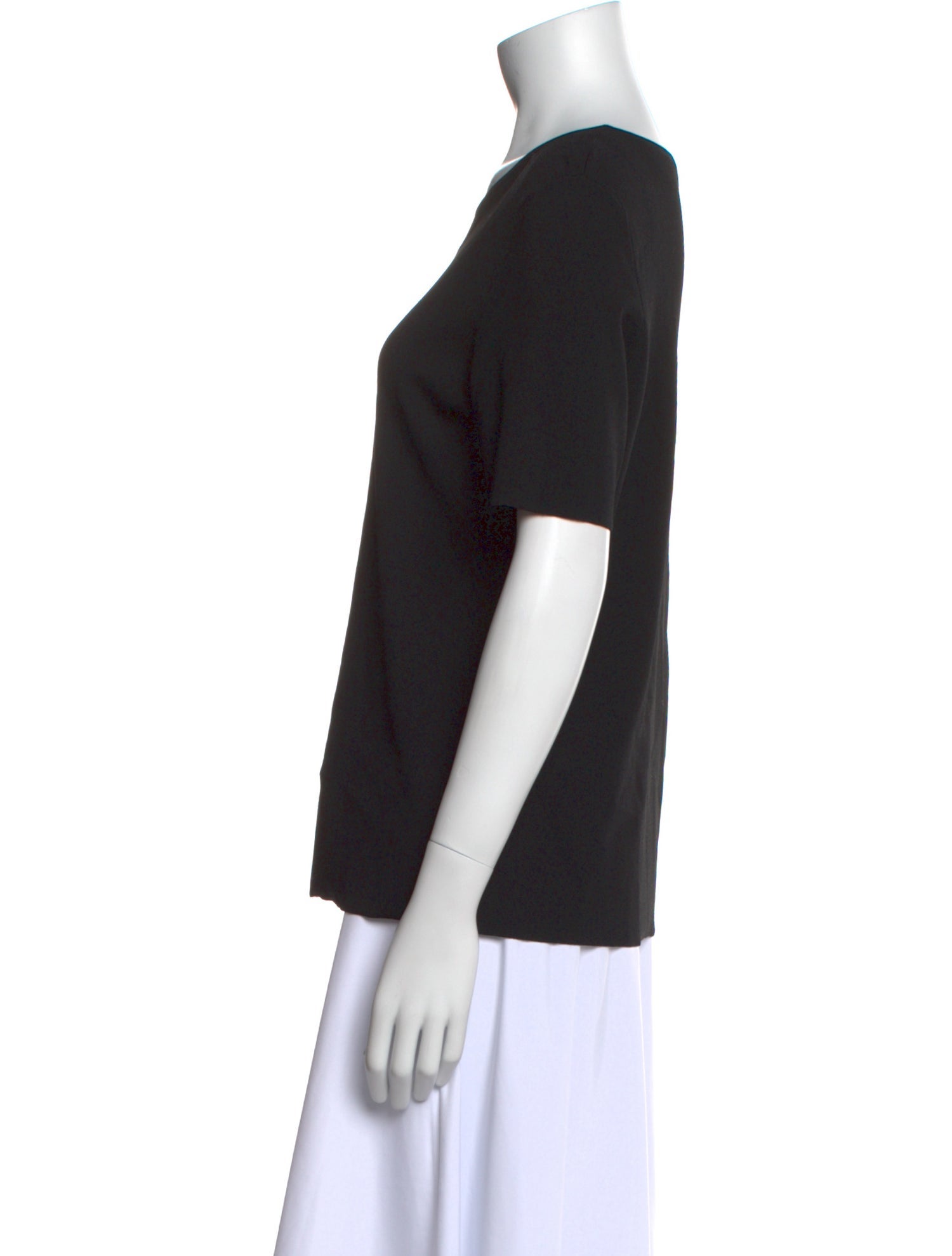 Escada Scoop Neck Short Sleeve T-Shirt