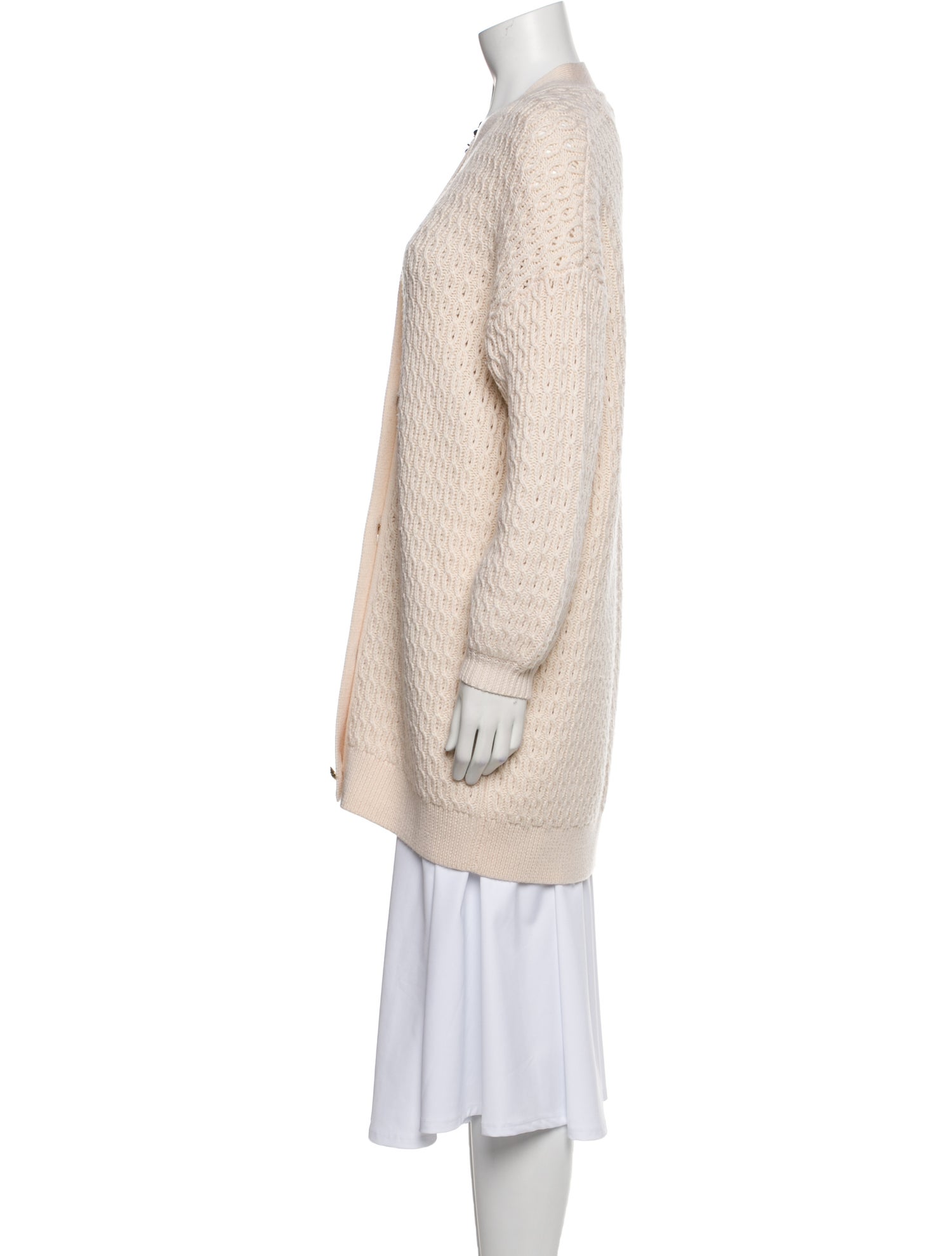 Escada Virgin Wool V-Neck Sweater