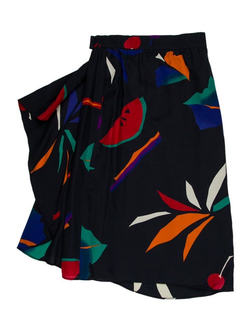 Escada Printed Knee-Length Skirt