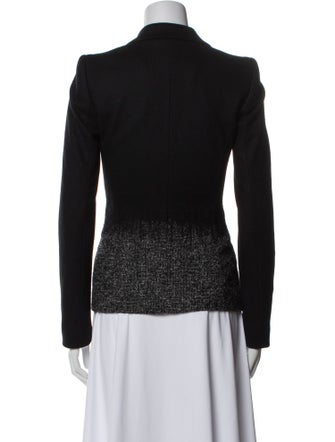 Escada Wool Tweed Pattern Blazer