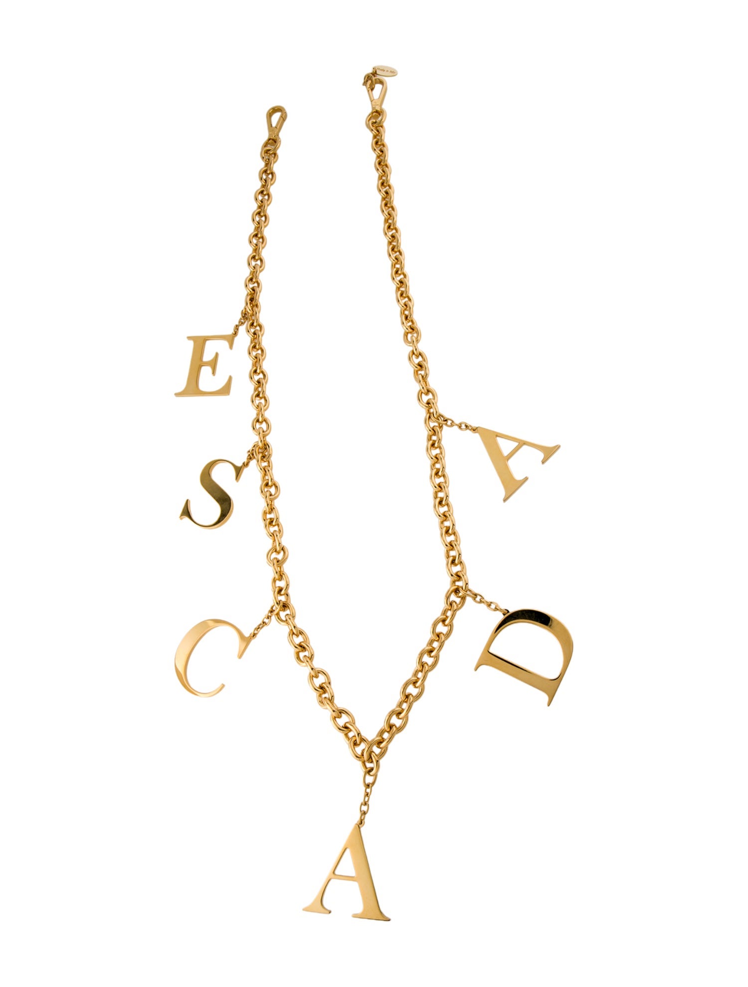 Escada Charmed Chain Strap w/Tags
