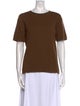 Escada Virgin Wool Crew Neck T-Shirt