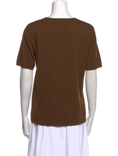 Escada Virgin Wool Crew Neck T-Shirt