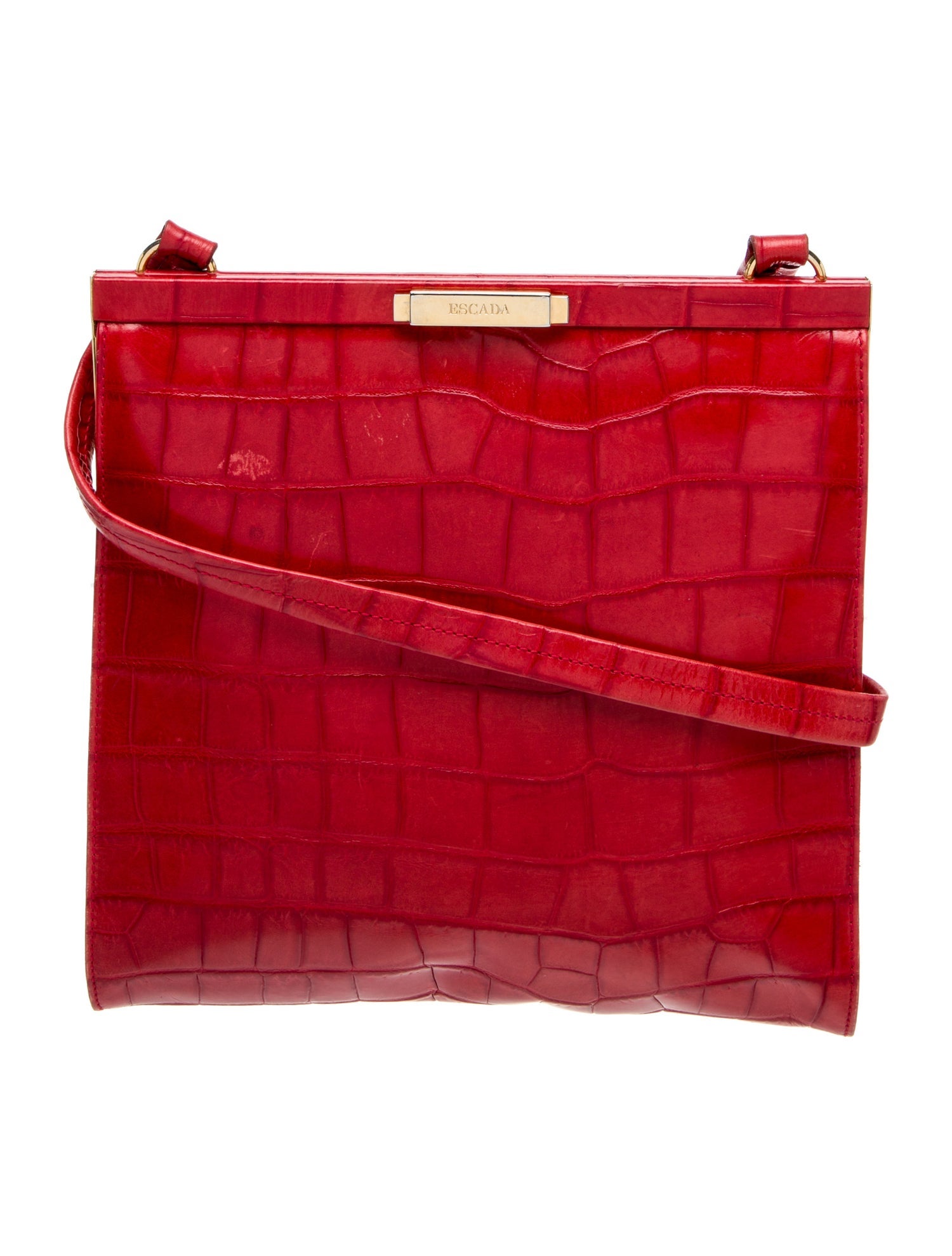 Escada Leather Shoulder Bag