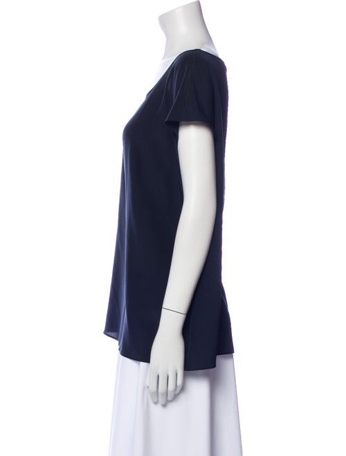 Escada Silk Scoop Neck T-Shirt