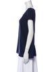 Escada Silk Scoop Neck T-Shirt