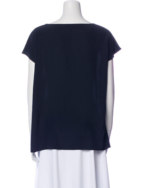 Escada Silk Scoop Neck T-Shirt