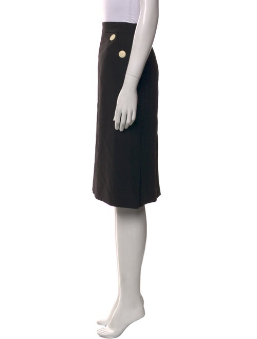 Escada Virgin Wool Knee-Length Skirt