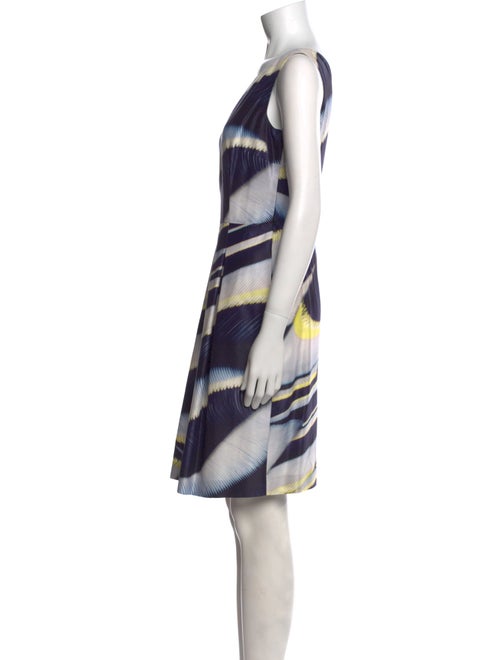 Escada Printed Knee-Length Dress