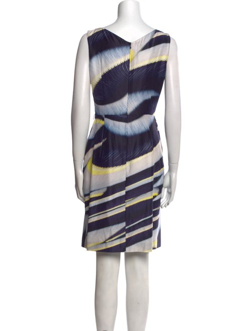 Escada Printed Knee-Length Dress