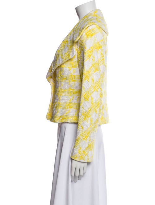 Escada Houndstooth Print Blazer