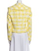Escada Houndstooth Print Blazer