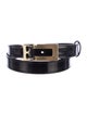 Escada Skinny Leather Waist Belt