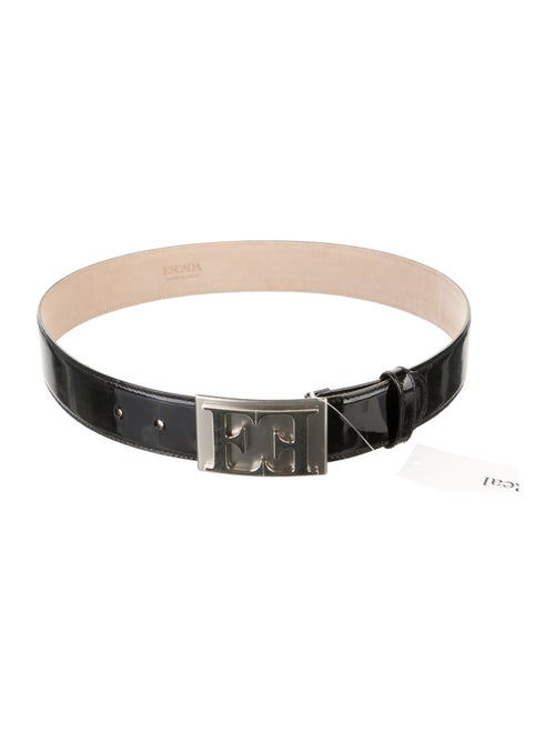 Escada Patent Leather Waist Belt