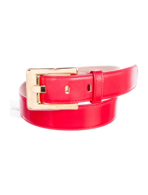 Escada Skinny Leather Belt