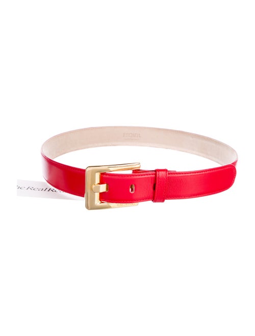 Escada Skinny Leather Belt