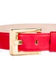 Escada Skinny Leather Belt