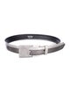 Escada Skinny Leather Waist Belt