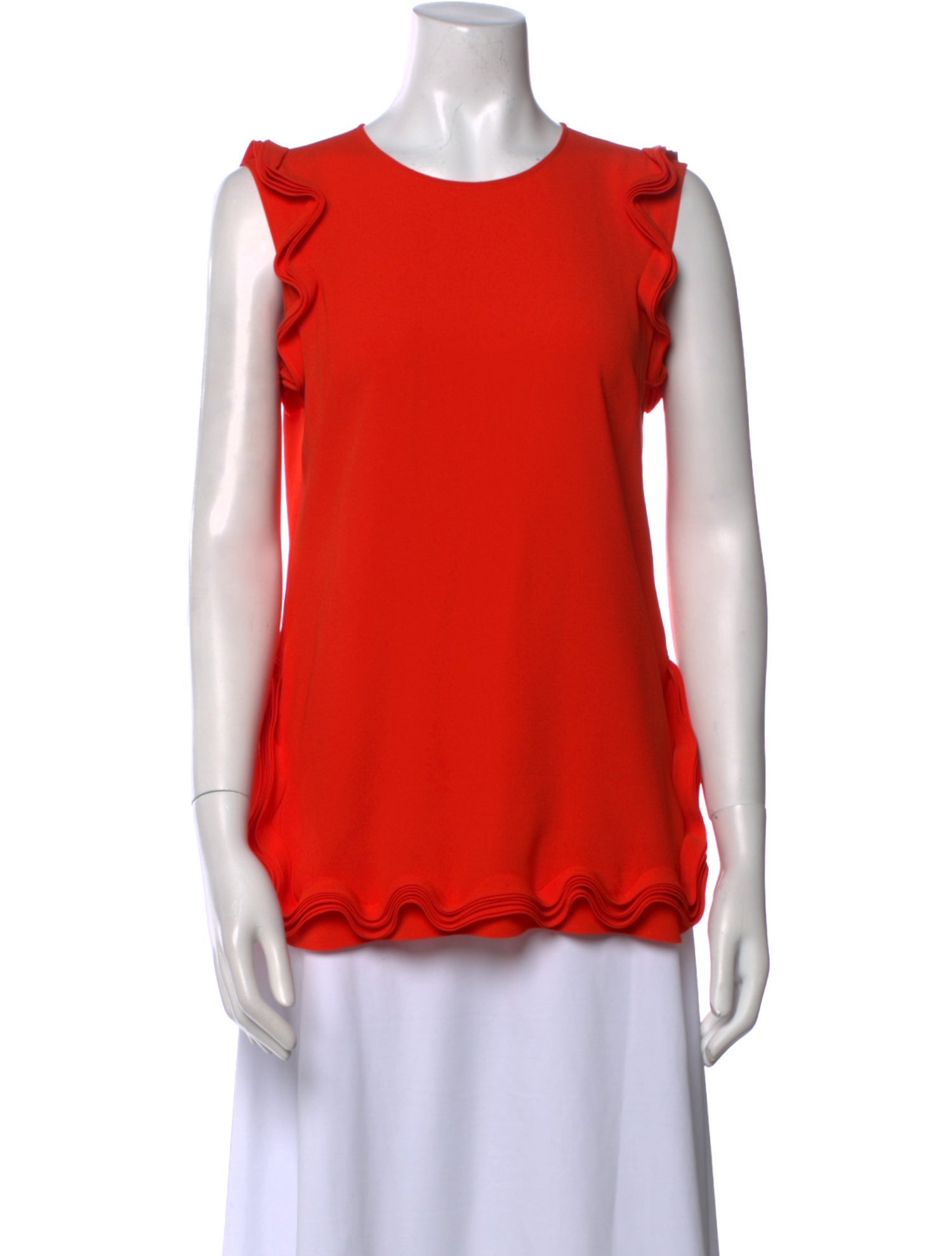 Escada Crew Neck Sleeveless Top