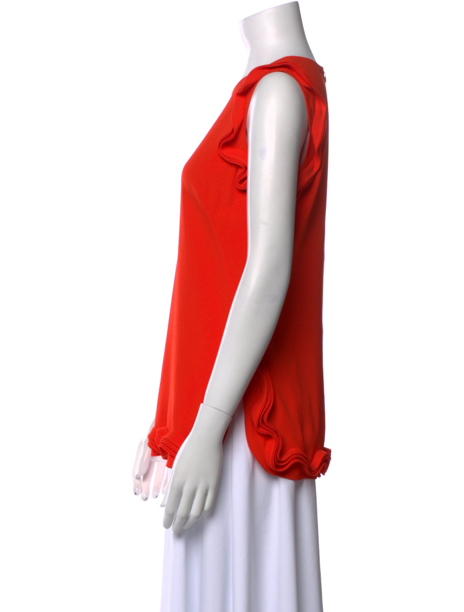 Escada Crew Neck Sleeveless Top