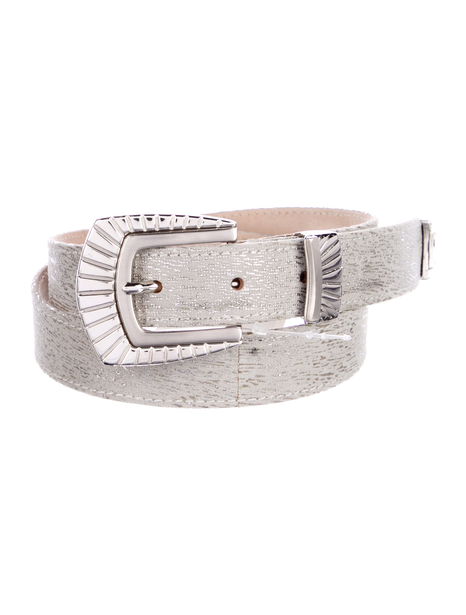Escada Skinny Leather Belt