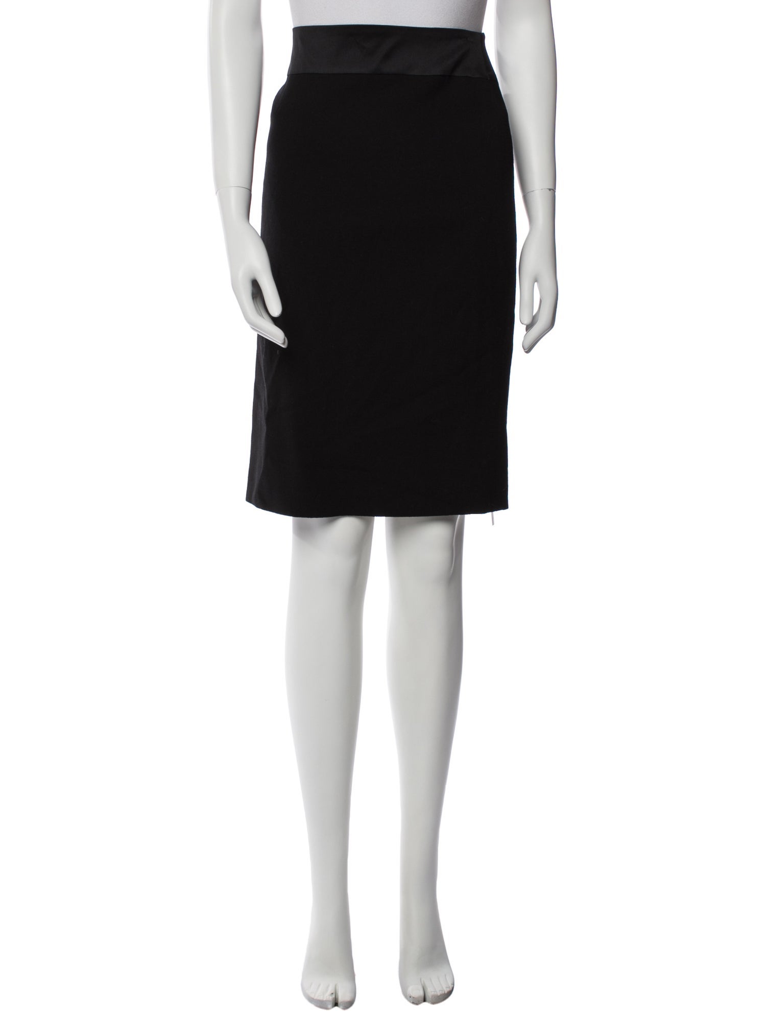 Escada Virgin Wool Knee-Length Skirt