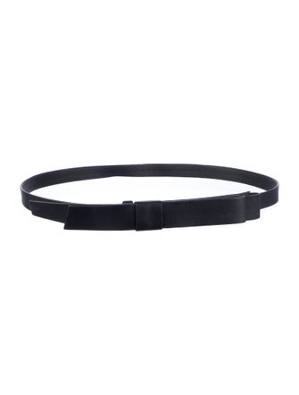 Escada Skinny Leather Waist Belt